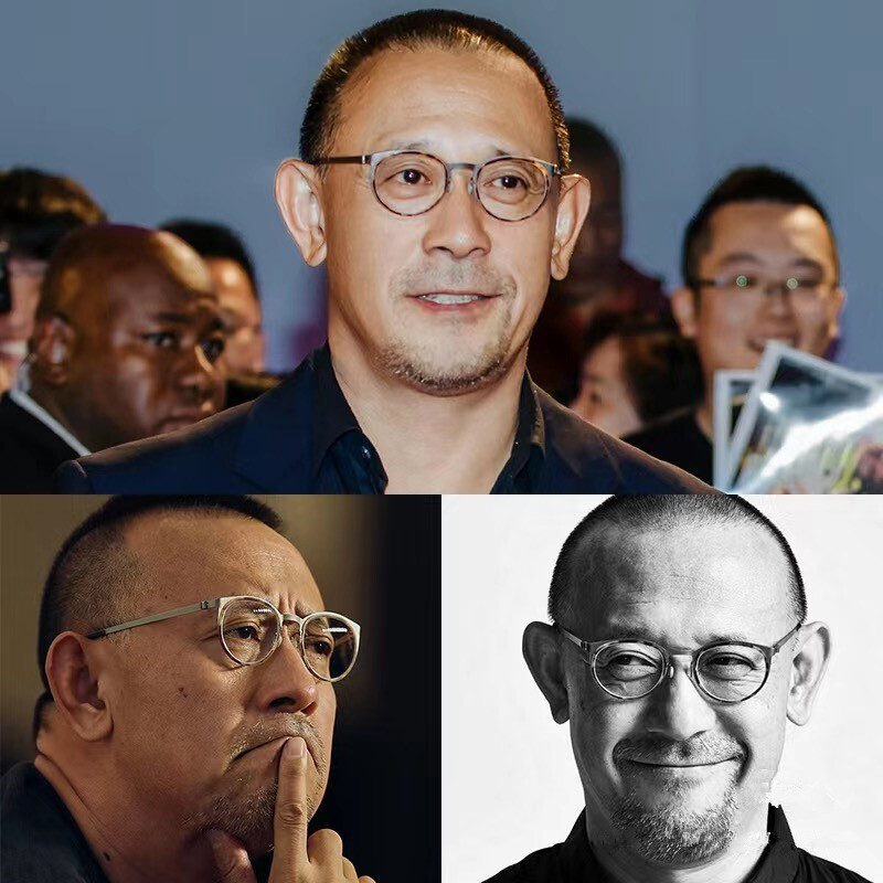 Aukštos kokybės prekės ženklo dizaino titano akinių rėmeliai, vyriški, moteriški vintažiniai apvalūs akiniai, rankų darbo neprisukami itin lengvi akiniai 9704