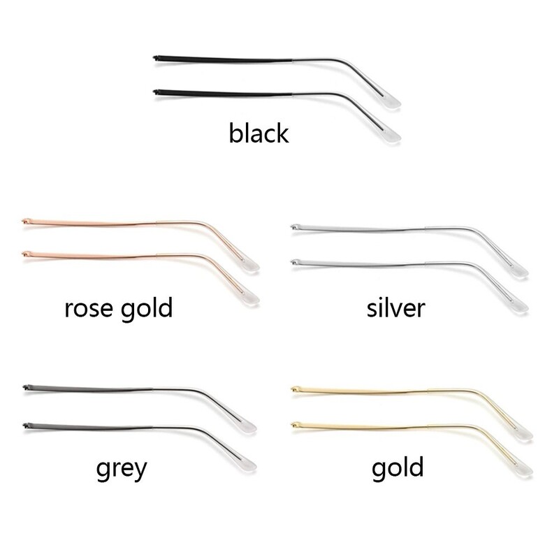 1 pora permatomų akinių Rankų pakeitimo kojų akiniai akiniai akiniai pakeisti metalines kojas, taisomi akinių priedai