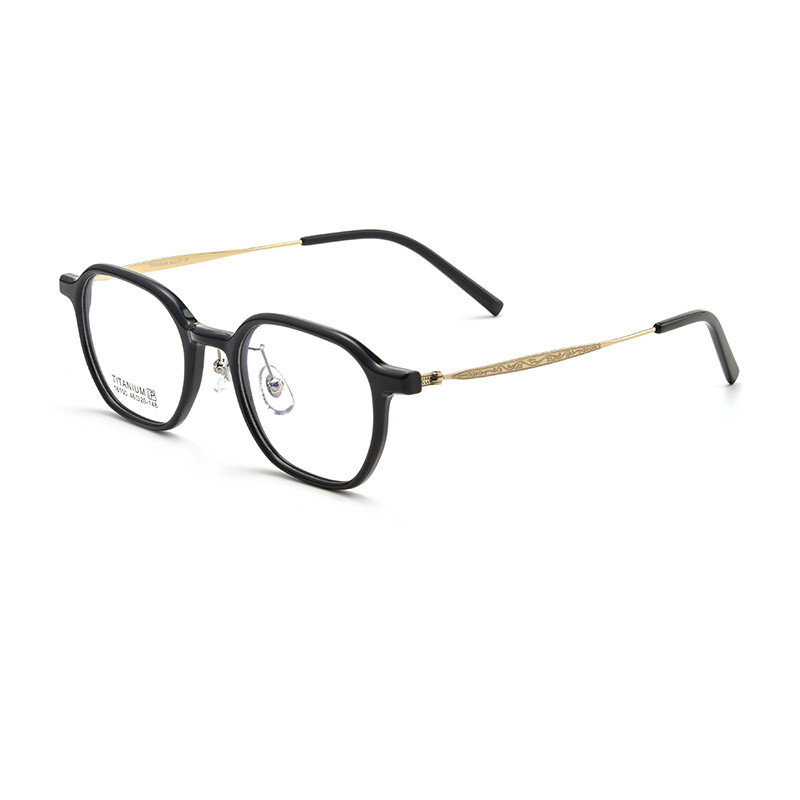 FIRADA Fashion Ultra könnyű szemüvegek Vintage luxus titán szemüvegek kényelmes dioptriás szemüvegkeret nőknek 16100X