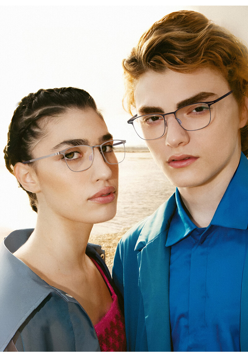 2024 New Germany Férfi négyszögletes csavar nélküli szemüvegkeret divat ultrakönnyű 7,5 g márka dizájn szemüveg üzleti szemüveg szemüveg