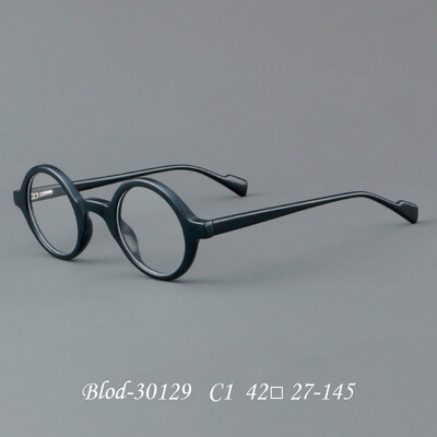 Rama de ochelari retro 30129 noua, rama rotunda Republica Chineza, rama miopie, lumina plana