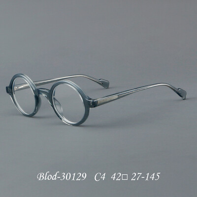 Rama de ochelari retro 30129 noua, rama rotunda Republica Chineza, rama miopie, lumina plana