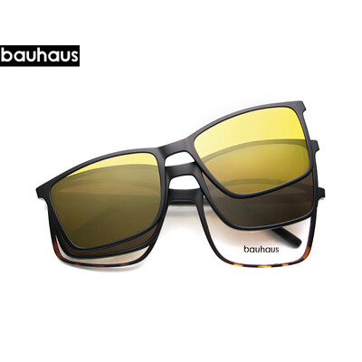 Magnet Ochelari de soare polarizați plat pentru bărbați ochelari cu cadru mare ultem Clip Ochelari de soare Ochelari pentru bărbați Clips X3180