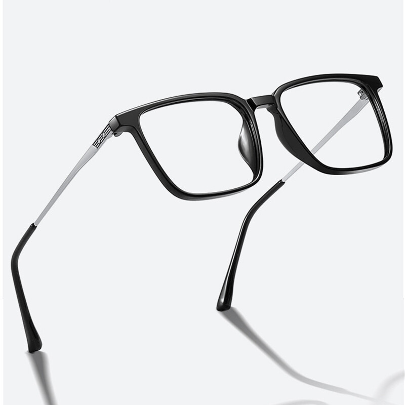 UVLAIK Super vieglas ērtas gumijas brilles kvadrātveida brilles ietvars tuvredzība Optiskās recepšu brilles ietvars vīriešiem un sievietēm