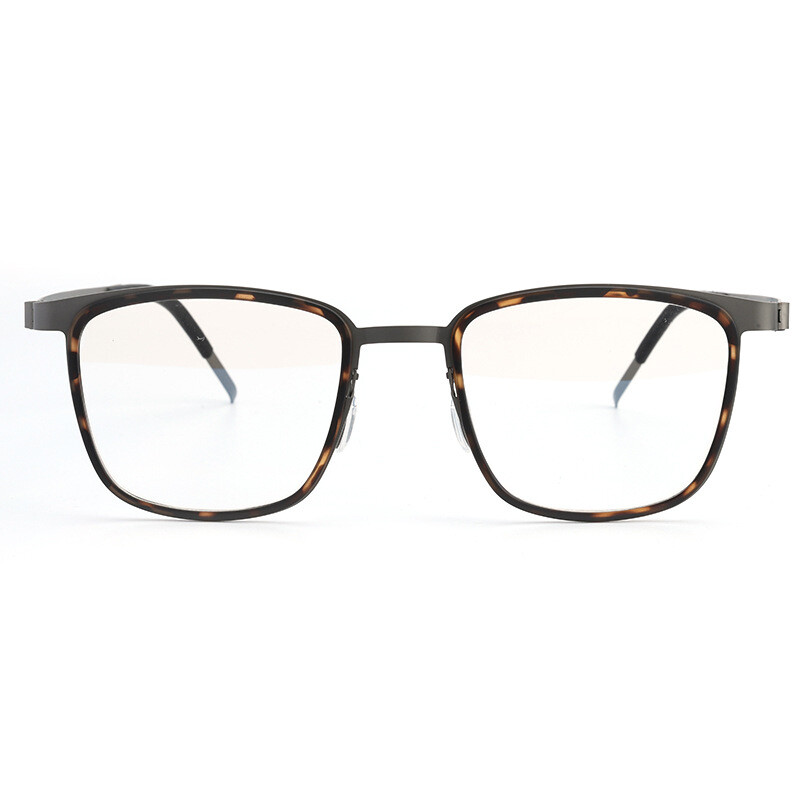 Xbora Brand Pure Titanium Okviri za naočale Muške metalne retro dioptrijske naočale Myopia Optical Eyewear Fashion Square Novo 9712