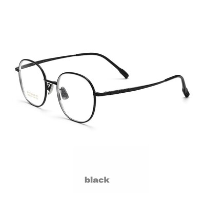 Okvir za naočale od čistog titana Retro dvostruki kružni poligonalni ženski okvir za naočale Nove super elastične optičke dioptrijske naočale