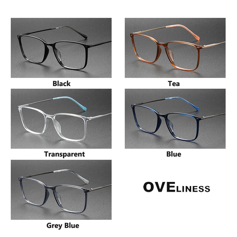 2024 Ramă de ochelari din acetat de titan vintage pentru bărbați, ochelari de vedere cu prescripție pentru miopie optică, ramă de ochelari de lux pentru femei