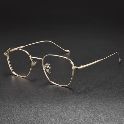 FIRADA Modes Ērtas Brilles Vintage Luksusa Tīra Titāna Brilles Optiski Recepšu Briļļu ietvars Vīriešiem Sievietēm 316-C