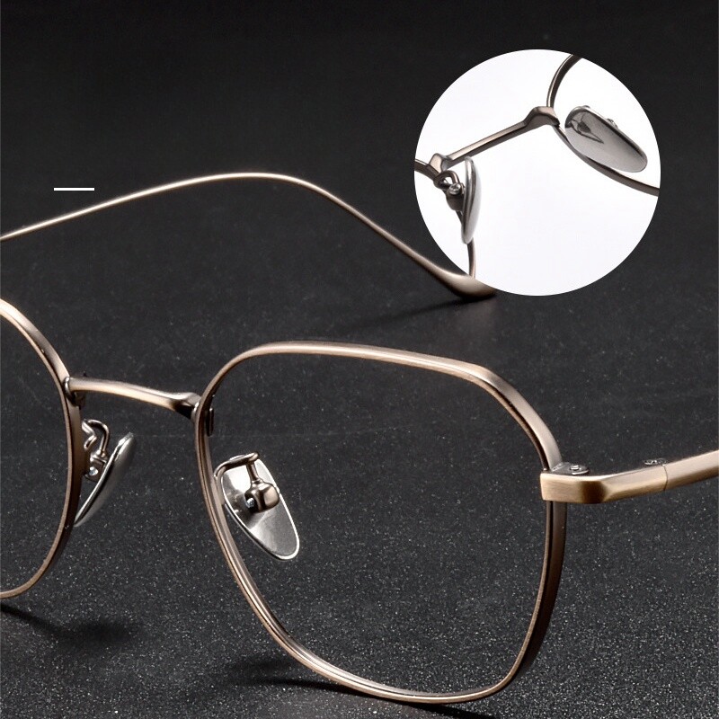 FIRADA Modes Ērtas Brilles Vintage Luksusa Tīra Titāna Brilles Optiski Recepšu Briļļu ietvars Vīriešiem Sievietēm 316-C