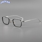 Gryno titano verslo kvadratinių rėmelių vyriškų akinių rėmeliai itin lengvi anti-mėlyni Llight optiniai akiniai moteriški 19052 m.