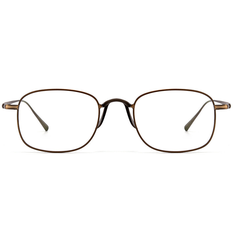 MOMOJA, la modă, noi, pur titan, rame de ochelari pentru bărbați, femei, rame ultraușoare de rețetă, ochelari pătrați optici KJ45