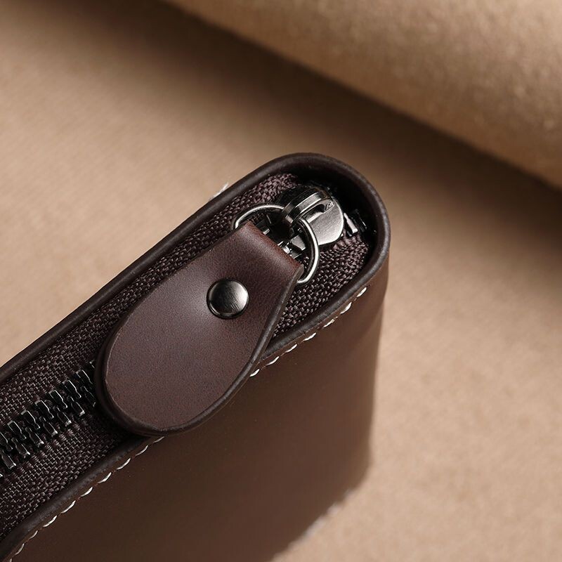 ISKYBOB vīriešu karšu soma PU ādas liela ietilpība 18 slotu karšu turētājs sieviete īpaši plāns autovadītāja apliecības karšu turētājs, melns brūns