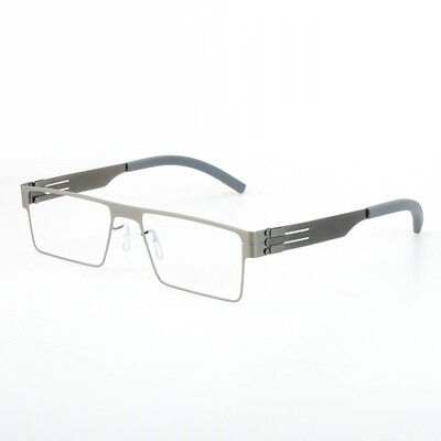 Rama de ochelari ultraușoare pentru bărbați Ochelari de vedere pătrați durabili Ochelari de ochi pentru bărbați 6g Stil simplu fără șuruburi Moda Germania fără șuruburi Nou