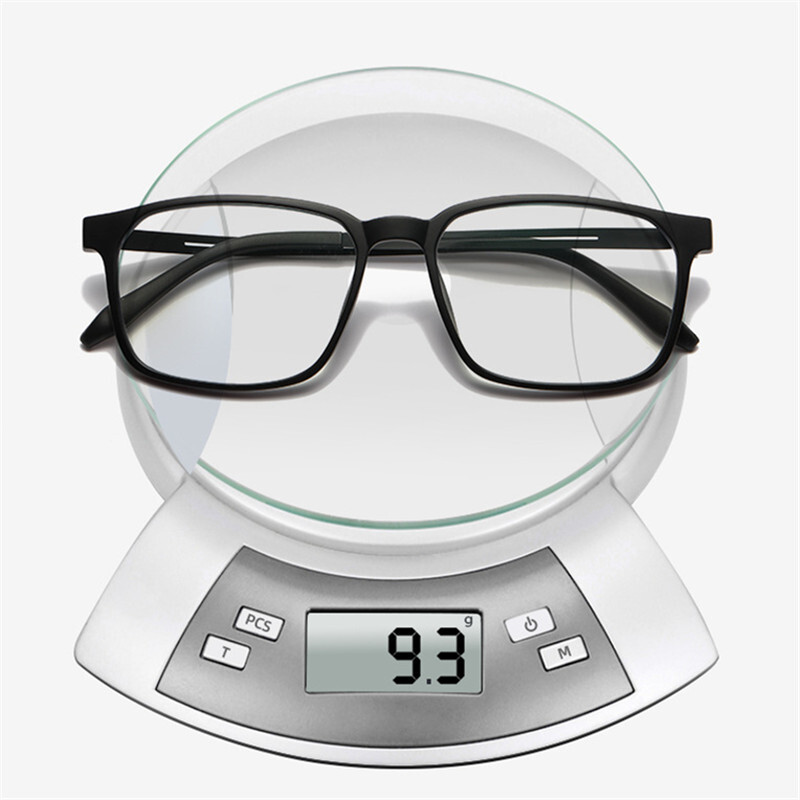 YOOSKE Popular Fashion TR Square Femei Ochelari Ramă Transparent Anti Albastru Lumină Titan Bărbați Ochelari Rama Optică