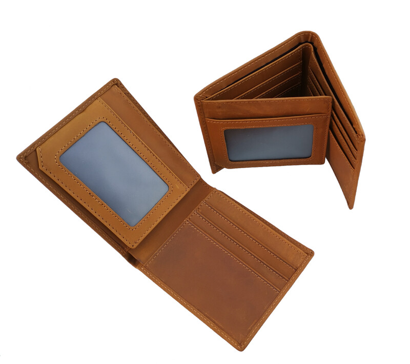 Vīriešu īss maks Retro īstas ādas govs ādas traks zirgs plāns naudas naudas karte foto monētu maka turētājs vīrietim dāvana