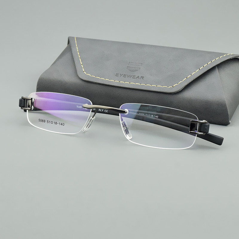 TAG Hezekiah Rama ochelari vintage Bărbați TH5069 Miopie optică Prescripție TR90 Rama ochelari retro Femei Ochelari de marcă de lux