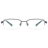 Ochelari dreptunghiular de metal Ochelari de vedere cu jumătate de ramă prescrisă Ochelari de modă pentru bărbați pentru lentile de lectură pentru miopie