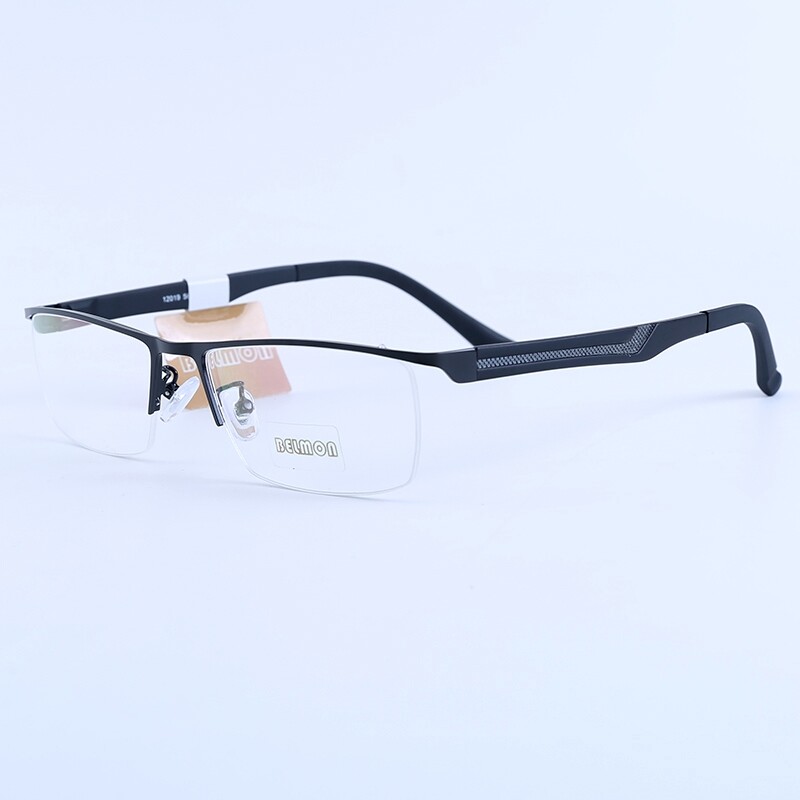 Briļļu ietvars Vīriešu brilles Nerd Computer Recepšu optiskais vīriešu briļļu caurspīdīgs lēcu briļļu rāmis 12019