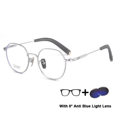 Ανδρικά γυαλιά ακανόνιστων γυαλιών πολυτελείας στρογγυλά υπερελαφριά γυαλιά γυαλιά ακανόνιστου ανδρικού αντιγράφου μάρκας ΗΠΑ