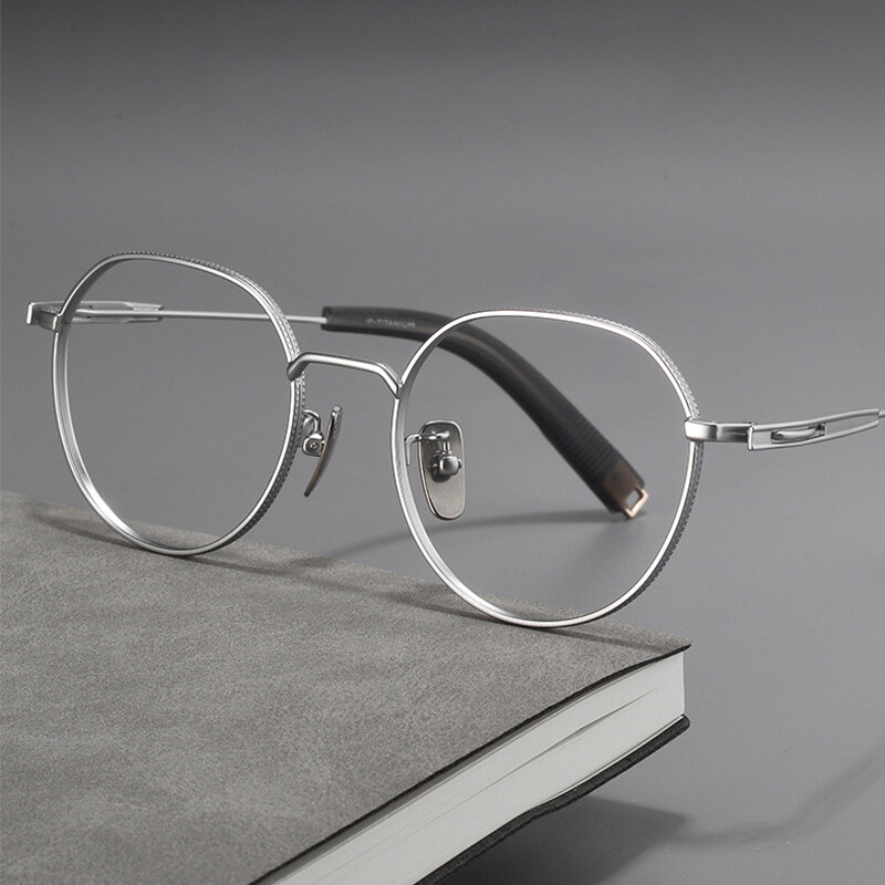 Ανδρικά γυαλιά ακανόνιστων γυαλιών πολυτελείας στρογγυλά υπερελαφριά γυαλιά γυαλιά ακανόνιστου ανδρικού αντιγράφου μάρκας ΗΠΑ