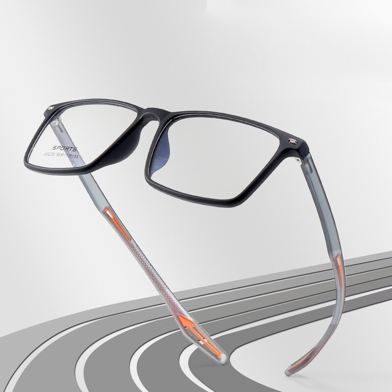 2024, nove modne ultra lagane prozirne TR90 naočale, sportske naočale za muškarce, velike optičke dioptrijske naočale