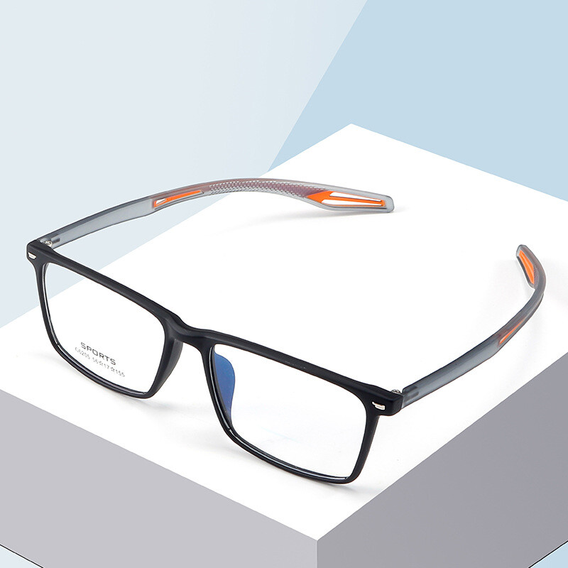 2024, nove modne ultra lagane prozirne TR90 naočale, sportske naočale za muškarce, velike optičke dioptrijske naočale
