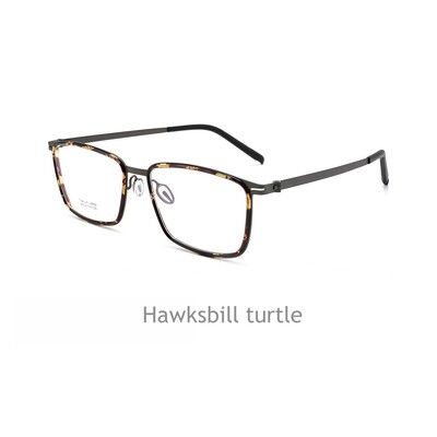 Σκελετός Pure Titanium Eyeglass Ultra Light Ανδρικά ανδρικά γυαλιά 2024 Οπτικά Συνταγογραφούμενα Γυαλιά Ανδρικά 2602