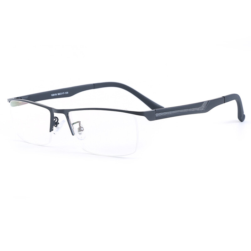 Briļļu ietvars Vīriešu brilles Nerd Computer Recepšu optiskais vīriešu briļļu caurspīdīgs lēcu briļļu rāmis 12019