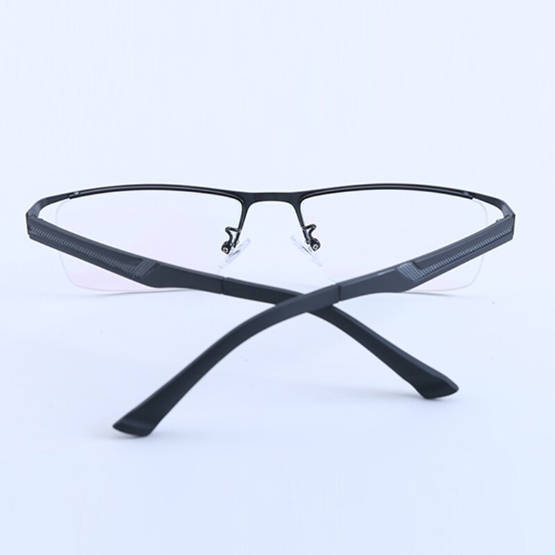 Briļļu ietvars Vīriešu brilles Nerd Computer Recepšu optiskais vīriešu briļļu caurspīdīgs lēcu briļļu rāmis 12019