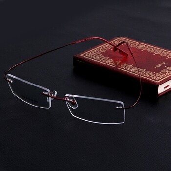 Fashion Metal Rimless Eye Glasses Σκελετοί γυαλιών οράσεως Σκελετοί γυαλιών