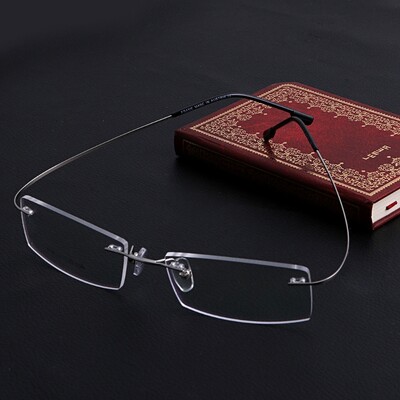 Modes Metāla Rimless Eye Brilles Brilles Rāmis Briļļu ietvari