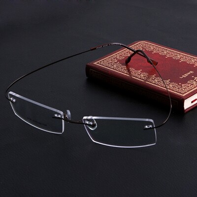 Modes Metāla Rimless Eye Brilles Brilles Rāmis Briļļu ietvari