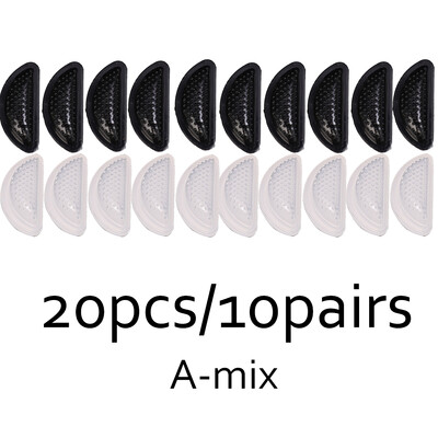 Ochelari de vedere anti-alunecare Suporturi nazale Ochelari invizibili din silicon Pernă de aer Tampoane pentru nas Transparent Moale Suport de nas autoadeziv