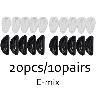 Ochelari de vedere anti-alunecare Suporturi nazale Ochelari invizibili din silicon Pernă de aer Tampoane pentru nas Transparent Moale Suport de nas autoadeziv