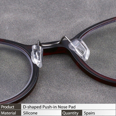 Ochelari din silicon Ochelari de vedere Ochelari de soare Tampoane pentru nas Ochelari Tampoane pentru nas transparente anti-alunecare Accesorii pentru ochelari