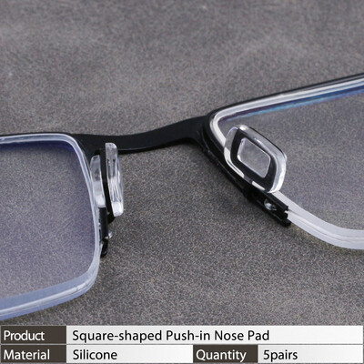 Ochelari din silicon Ochelari de vedere Ochelari de soare Tampoane pentru nas Ochelari Tampoane pentru nas transparente anti-alunecare Accesorii pentru ochelari