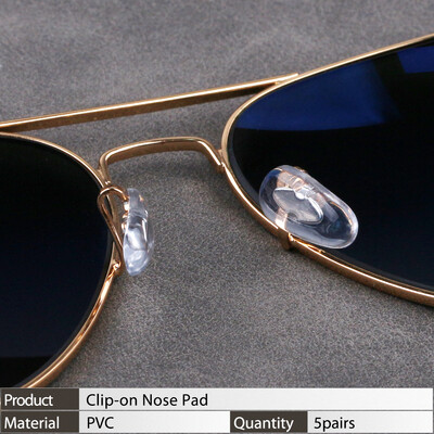 Ochelari din silicon Ochelari de vedere Ochelari de soare Tampoane pentru nas Ochelari Tampoane pentru nas transparente anti-alunecare Accesorii pentru ochelari