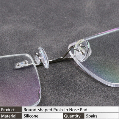 Ochelari din silicon Ochelari de vedere Ochelari de soare Tampoane pentru nas Ochelari Tampoane pentru nas transparente anti-alunecare Accesorii pentru ochelari