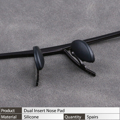 Ochelari din silicon Ochelari de vedere Ochelari de soare Tampoane pentru nas Ochelari Tampoane pentru nas transparente anti-alunecare Accesorii pentru ochelari