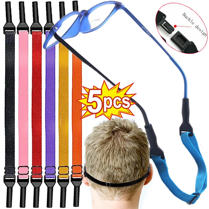 1/5 vnt akinių grandinėlė vaikams suaugusiems akinių dirželis vaikams akinių saugos dirželis dirželio laikiklis Laido laikiklis sportinių akinių virvė