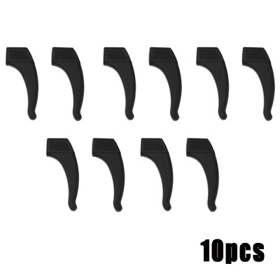 10/20 vnt spalvingi silikoniniai neslystantys ausų kabliukai akiniai elastinga rankena Temple antgalio kamštelių laikiklis akinių laikiklis akinių laikiklio laikiklis