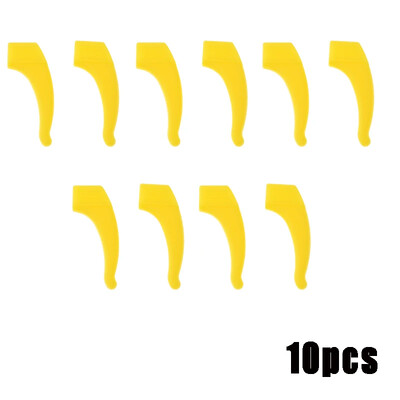 10/20 vnt spalvingi silikoniniai neslystantys ausų kabliukai akiniai elastinga rankena Temple antgalio kamštelių laikiklis akinių laikiklis akinių laikiklio laikiklis