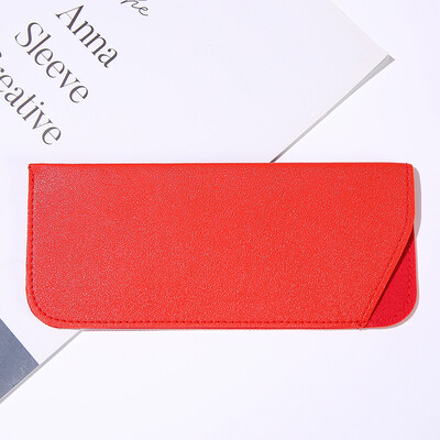 Uniszex szemüvegtáska PU bőr védő napszemüveg borító tok doboz olvasó szemüveg tasak szemüveg védő tok tartozékok