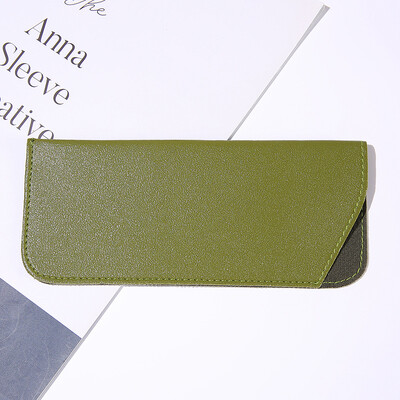 Uniszex szemüvegtáska PU bőr védő napszemüveg borító tok doboz olvasó szemüveg tasak szemüveg védő tok tartozékok