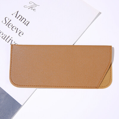 Uniszex szemüvegtáska PU bőr védő napszemüveg borító tok doboz olvasó szemüveg tasak szemüveg védő tok tartozékok