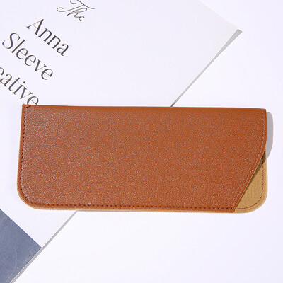 Uniszex szemüvegtáska PU bőr védő napszemüveg borító tok doboz olvasó szemüveg tasak szemüveg védő tok tartozékok