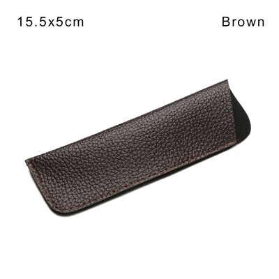Husă pentru ochelari de lectură din piele moale, husă impermeabilă, pentru ochelari de soare, pungi simple de depozitare pentru ochelari, accesorii pentru ochelari