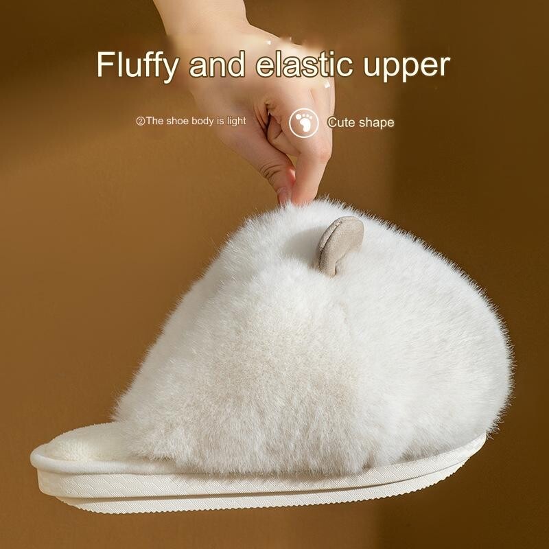 Pantofi postpartum pentru femei, toamna și iarna, drăguț, pentru interior, acasă, anti-alunecare, papuci de bumbac cald cu talpă groasă pentru femei