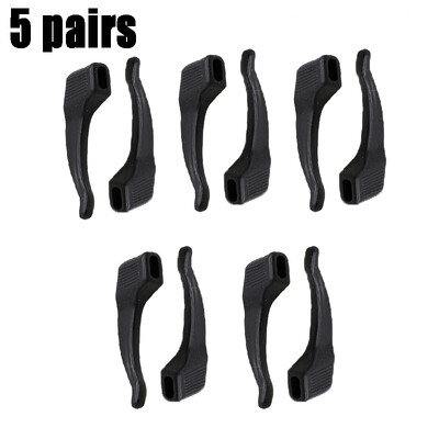 Szilikon csúszásgátló fül horog szemüveg Láb Fülhüvely konzol Rögzítő átlátszó szemüvegek Kiegészítők markolat esésgátló szemüvegtartó