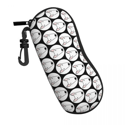 Θήκη γυαλιών γερμανικού ποιμενικού σκύλου Unisex Αντιπτωτικό φερμουάρ Gsd Lover Animal Reading Protector Print Θήκη επαφών με τα μάτια